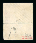 Stamp of Switzerland / Schweiz » Sitzende Helvetia Ungezähnt » Münchner Druck, 3. Auflage 1854, 15 Rp. rot, 3. Münchner Druckperiode