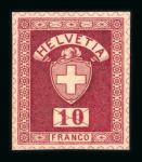 Stamp of Switzerland / Schweiz » Schweiz ab 1907 Kleine Zusammenstellung von 24 Proben und Essais