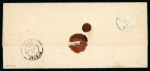 Stamp of Switzerland / Schweiz » Vorphilatelie 1853, Verwendung französischer Briefmarken im Kanton Waadt