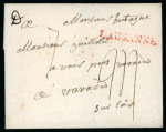 Stamp of Switzerland / Schweiz » Vorphilatelie Schweiz Kanton Waadt, Brief von Lausanne nach Varades sur Loire