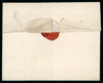 Stamp of Switzerland / Schweiz » Vorphilatelie Schweiz Kanton Waadt, Brief von Lausanne nach Varades sur Loire
