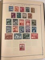 Stamp of Large Lots and Collections 1841-1942, Europa countries collections in 2 KA-BE Europa albums (1942 edition), etc.