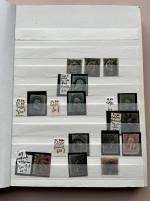Stamp of United States » Collections 1857-1920s, early collection in album with some better