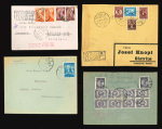 Stamp of Romania » Later Issues 1930-1934 Group of 7 covers bearing various issues and stamps from the period