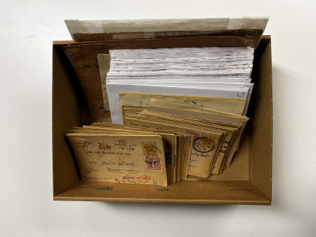 Stamp of Indian States » Indore Accumulation of postal history sorted in envelopes