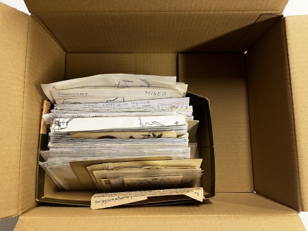 Stamp of Indian States » Travancore Accumulation of postal history sorted in envelopes