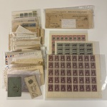 Stamp of Indian States » Soruth Mixed lot incl. mint sheet of 1929 1a SG51 (S.G. £660),