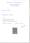 Stamp of Russia » Russia Imperial 1857-58 First Issues Arms 10k brown & blue (St. 1) Russia, 1857-58, 10k plate I, unused
