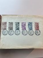 Stamp of Large Lots and Collections 1845-1940, in a Maury album old time mint and used