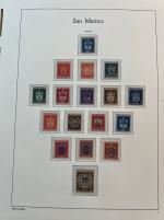 Stamp of Italy » San Marino 1877-1960, exceptional complete mint **/* collection,