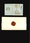 Stamp of Austria » Bohemia (Böhmen) Austria, Österreich, Böhmen, PRAG: 2 Briefe und ein Paar mit PRAG Stempeln