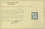 Stamp of Italian States » Sardinia 1853, 40C rose with Haute Savoie cancellation 'CHAMBERY'