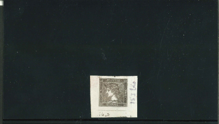 Stamp of Austria » Newspaper Stamps 1851 Austria, Österreich, 1851, Sperati, Fälschungsprobedruck, braunschwarz