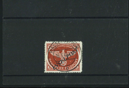 Stamp of Germany » Fieldpost WW II » Fieldpost WW II - Inselpost 1944, German Empire Deutsches Reich, Inselpost Zagreb overprint black-bluish        