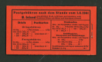Stamp of Germany » German Empire 1941, German Empire, Hitler booklet MH Mi 49.3 (cover page: inside Van Dyke copy pencil)