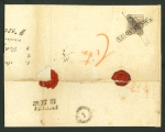 Stamp of Austria » Lombardy Venetia Austria Österreich Lombardei Venetien Lombardy Venetia 30C Registered cover LEGNAGO