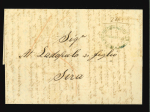 Stamp of Austria » Ship Mail 1847, Austria, Österreich, Lloyd Austriaco Salonicco ---> Syra