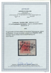 Stamp of Austria » Lombardy Venetia Austria, Österreich, Lombardei Venetien 15C HP Ty IIa dunkelzinnoberrot, gerippt