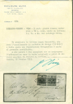 Stamp of Austria » Lombardy Venetia Austria, Österreich, Lombardei Venetien, Briefhülle mit 5C giallo limone verdastro