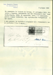 Stamp of Austria » Lombardy Venetia Austria, Österreich, Lombardei Venetien, Briefhülle mit 5C giallo limone verdastro