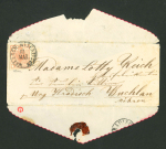 Stamp of Austria » Moravia (Mähren) Austria, Österreich, Mähren, Wall. Meseritsch auf Zierbrief