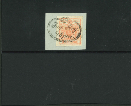 Stamp of Austria » Ship Mail 1850 Austria Österreich Schiffspost Gardasee