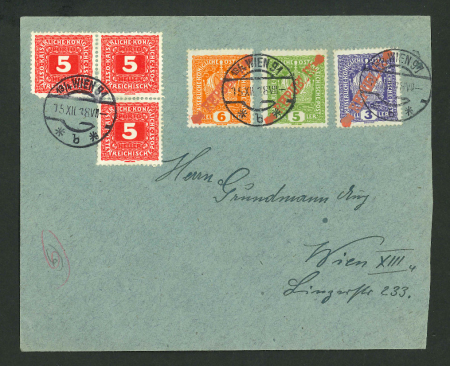 Stamp of Austria » Local Issues Austria, Österreich, 1918, Lokalausgaben, Wien