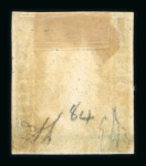 1859 10 Gr., deep blue (azzurro cupo), with four good even margins. Fresh mint example with original gum.  A fine and attractive example of this rare shade, displaying excellent freshness and well-preserved original gum.