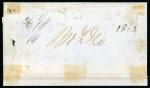 Stamp of Italian States » Sicily » 10 Grana » Covers Sicily 1859 10Gr position 67 retouch registered cover with 1Gr (2) and 2Gr