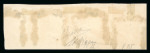Stamp of Italian States » Sicily » 1/2 Grano, Plate II » Stamps Sicily 1859 1/2Gr. arancio, plate II, porous paper horizontal strip of four used