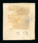 Stamp of Italian States » Sicily » 1 Grano, Plate I » Retouches Sicily 1859 1Gr plate I, state I bruno ruggine pos 59 retouch used