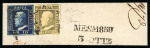 Stamp of Italian States » Sicily » 1 Grano, Plate II » Stamps Sicily 1859 1 Gr. plate II, olive (oliva), position 35 showing clear double impression (doppie incisioni), used