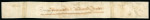 1859 2 Gr. Plate I, dark cobalt (cobalto scuro), exceptional horizontal strip of ten, positions 51–60, with good margins all round. Showing the listed retouches in positions 51, 55 and 57. The strip was separated in two 