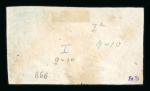 1859 2 Gr. Plate I, pale blue (azzurro smorto), positions 9-10, right-hand sheet marginal horizontal pair, with good to large margins. Fine used multiple, cancelled by well-defined strikes.   A particularly attractive mu