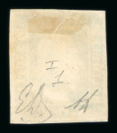 Stamp of Italian States » Sicily » 2 Grana, Plate I » Stamps Sicily 1859 2 Gr. plate I, dark cobalt (cobalto scuro), position 1, used