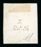 1859 2 Gr. Plate I, blue (azzurro), position 36 showing retouch (lower left corner), with four margins. Fine used example.  Expertise: Signed "AD" Alberto Diena.