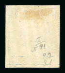 Stamp of Italian States » Sicily » 2 Grana, Plate I » Retouches Sicily 1859 2 Gr. plate I, blue (azzurro), mint with original white gum, showing retouch position 88, very fine and scarce.