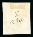 Stamp of Italian States » Sicily » 2 Grana, Plate I » Retouches Sicily 1859 2 Gr. plate I, blue (azzurro), used with framed cancel, showing position 94 retouch, four good margins, fine and scarce.