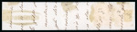 1859 2 Gr. Plate II, cobalt-blue (cobalto) and dark cobalt-blue (cobalto scuro), positions 63 and 75, used together on fragment with oval LEONFORTE despatch hs alongside, with close to good margins.   A scarce and attrac