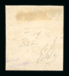 Stamp of Italian States » Sicily » 5 Grana, Plate I » Retouches Sicily 1859 5Gr. plate I, vermilion (vermiglio), mint with original thin white gum, close to good margins, showing position 46 with retouch vertical line top right corner, very fine and scarce.