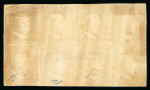 1859 20 Gr., dark slate (ardesia scuro), block of eight (4 × 2), positions 72-75/82-85, with four margins all around. Fresh mint and mint nh multiple with full original gum.  A rare and highly impressive exhibition multi