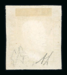 1859 20 Gr., slate-grey (grigio ardesia), with four good margins. Fine used example with a particularly well-centred cancellation.  A scarce and attractive example of this high value, displaying excellent colour and an e