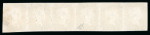 Stamp of Great Britain » 1840 1d Black and 1d Red plates 1a to 11 1840 1d black pl.3, HG-HL  horizontal strip of six,