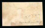 1840 2d Blue Plate 1 (IF–IG). A horizontal pair in a pale blue shade with good margins, each stamp neatly cancelled by bold strikes of red (vermilion) Maltese Crosses. Slight tone spots on reverse. A fine and attractive 