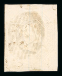 Stamp of Great Britain » 1847-54 Embossed 1847-54 10d brown used with four large to very large margins and neat London "7" postmark