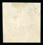 1847–54 6d Purple, watermark inverted. A superb-looking used example with four large to enormous margins crisply cancelled by “159” Glasgow numeral