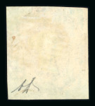 1847-54 6d purple with four good to large margins fine used with London "17"numeral.