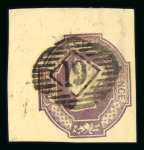 Stamp of Great Britain » 1847-54 Embossed 1847-54 6d mauve and 6d dull lilac, each a fine used example with large to enormous margins