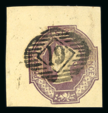 Stamp of Great Britain » 1847-54 Embossed 1847-54 6d mauve and 6d dull lilac, each a fine used example with large to enormous margins