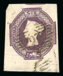 Stamp of Great Britain » 1847-54 Embossed 1847-54 6d mauve and 6d dull lilac, each a fine used example with large to enormous margins